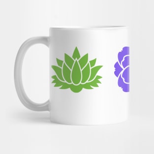 Zen Flowers Mug